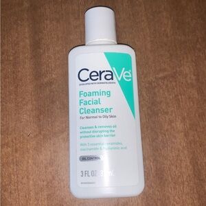 CeraVe Foaming Facial Cleanser 3 Fluid Ounces